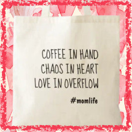 Kaffee Mum Niedliche Mama Trendy Mother's Day Gift Tragetasche