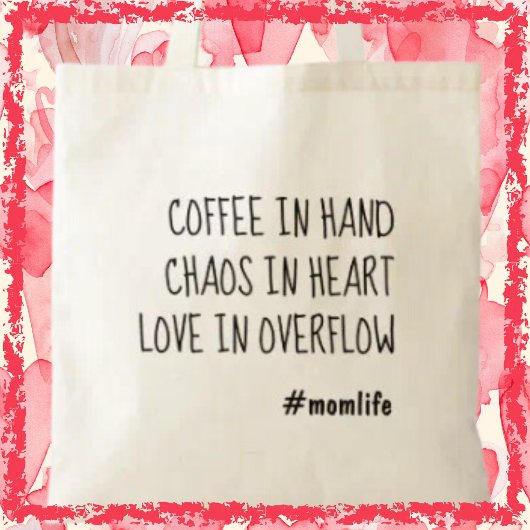 Kaffee Mum Niedliche Mama Trendy Mother's Day Gift Tragetasche