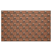 Kaffee-Musterbaumwolltwillgewebe Stoff (Fat Quarter (45,7 x 55,9 cm))