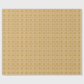 Kaffee-N-Creme-Packpapier Geschenkpapier (Flach)