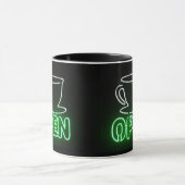 Kaffee-Neon-Tasse Tasse (Zentrum)