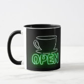 Kaffee-Neon-Tasse Tasse (Links)
