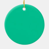 Kaffee New Orleans Keramik Ornament (Hinten)