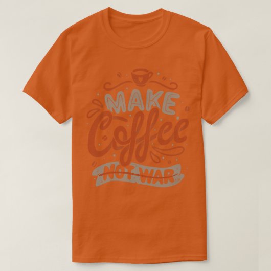 Kaffee nicht by Tobe Fonseca machen T-Shirt (Design vorne)