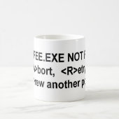 Kaffee nicht gefunden kaffeetasse (Mittel)