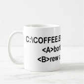Kaffee nicht gefunden kaffeetasse (Links)