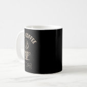 Kaffee nicht Krieg machen Kaffeetasse (Vorderseite Links)