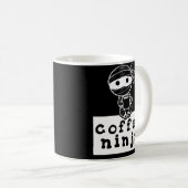 Kaffee Ninja Kaffeetasse (VorderseiteRechts)