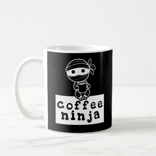 Kaffee Ninja Kaffeetasse (Links)