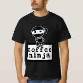 Kaffee Ninja T-Shirt (Vorderseite)