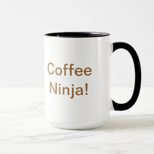 Kaffee Ninja! Tasse (Rechts)