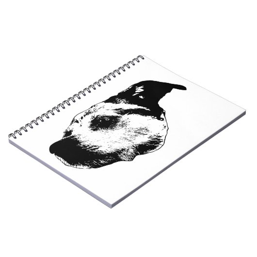 Kaffee-Nook-Planner — Terrier Notizblock (Linke Seite)