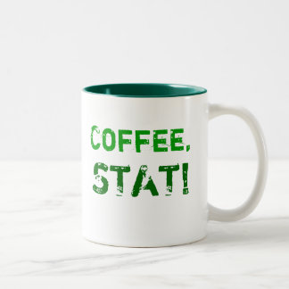 Kaffee, Notfall! Zweifarbige Tasse