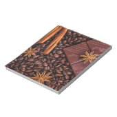 Kaffee Notizblock (Rotiert)