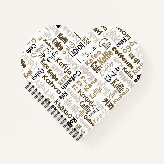 Kaffee Notizbuch (Vorderseite)