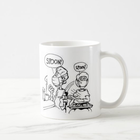 Kaffee-Notkaffeetasse Kaffeetasse (Rechts)