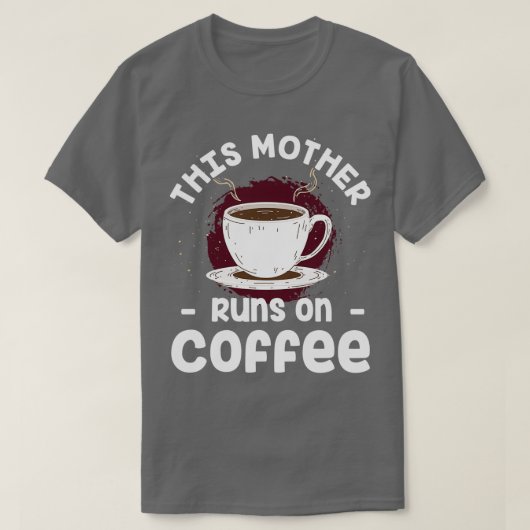 Kaffee Nut Espresso Koffeine Cappuccino Tee (Design vorne)