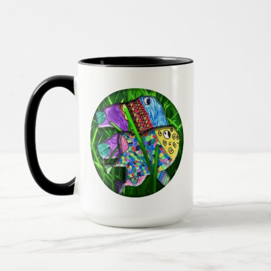 Kaffee oder andere Flüssigkeit Tasse (Links)