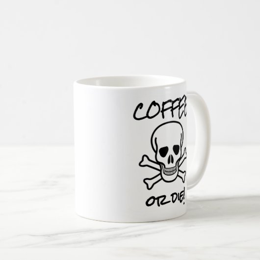 Kaffee oder Die Kaffeetasse (VorderseiteRechts)