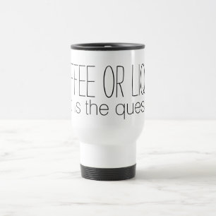 KAFFEE- ODER LIQUOR-Tasse Reisebecher