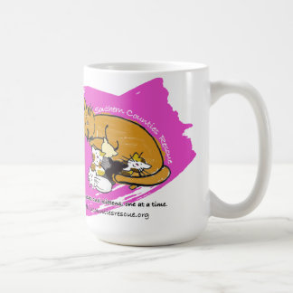 Kaffee oder Reise-Tasse (rosa Kitty-Logo) Kaffeetasse