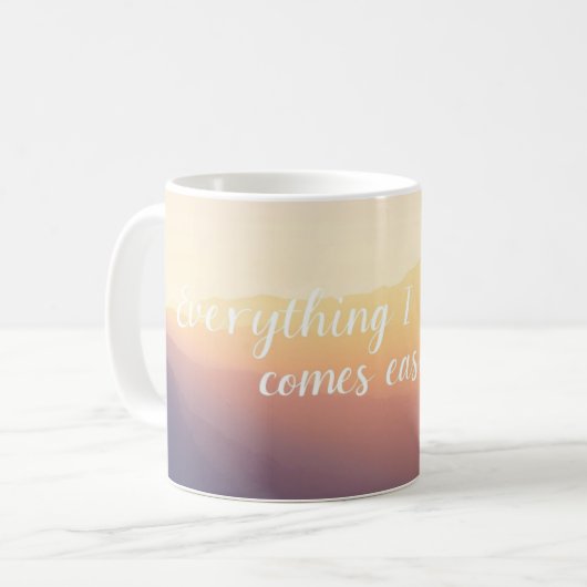 Kaffee oder Tee mit Sinn Kaffeetasse (Vorderseite Links)