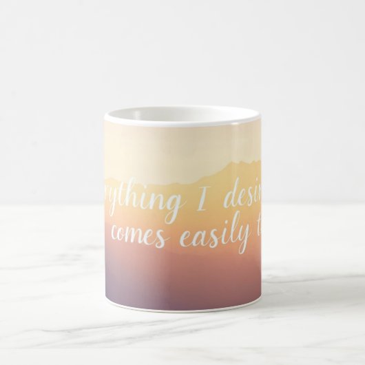 Kaffee oder Tee mit Sinn Kaffeetasse (Mittel)