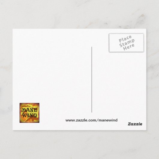 KAFFEE ODER TEE POSTKARTE (Rückseite)