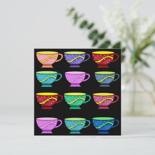 Kaffee oder Tee ? - SRF Einladung (Stehend Vorderseite)