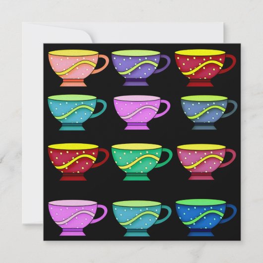 Kaffee oder Tee ? - SRF Einladung (Vorderseite)