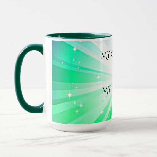 KAFFEE ODER TEE-TASSE "GRANDMA". TASSE (Links)