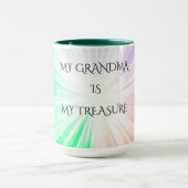 KAFFEE ODER TEE-TASSE "GRANDMA". TASSE (Zentrum)