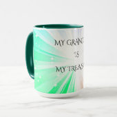 KAFFEE ODER TEE-TASSE "GRANDMA". TASSE (Vorderseite Links)