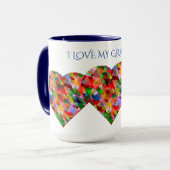 KAFFEE ODER TEE-TASSE "GRANDMA". TASSE (Vorderseite Links)