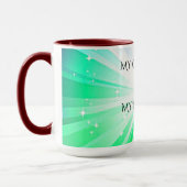 KAFFEE ODER TEE-TASSE "GRANDMA". TASSE (Links)