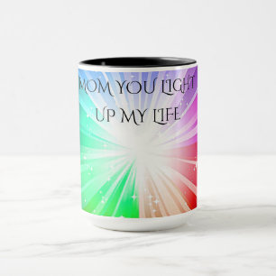 KAFFEE ODER TEE-TASSE "MAMA, DU LEUCHST MEIN LEBEN TASSE