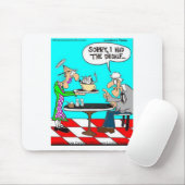 Kaffee ohne Kühe Funny T-Shirts Tasse & Geschenke Mousepad (Mit Mouse)