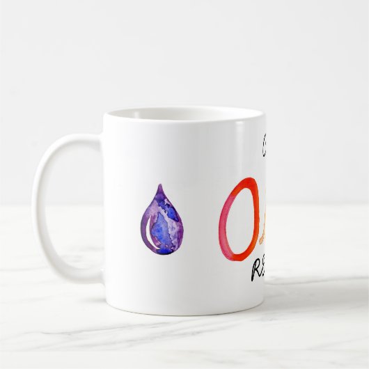 Kaffee, ÖLE, WIEDERHOLUNG! Tasse (Links)