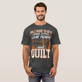 Kaffee Pajamas und Quilting T-Shirt (Vorne ganz)