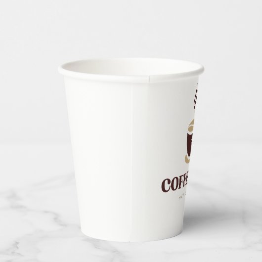 Kaffee Pappbecher (Rechts)