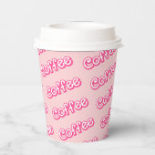 Kaffee Pappbecher (Rückseite)