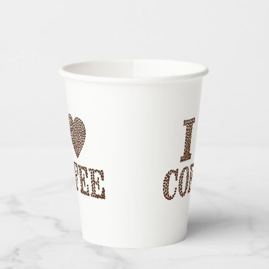 Kaffee Pappbecher (Links)