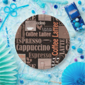 Kaffee Pappteller (Party)