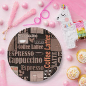 Kaffee Pappteller (Party)