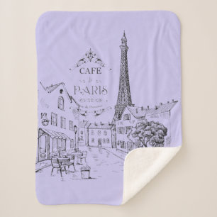 Kaffee Paris Sherpa-Decke Sherpadecke