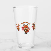 Kaffee-Pause-Design Glas (Vorderseite)