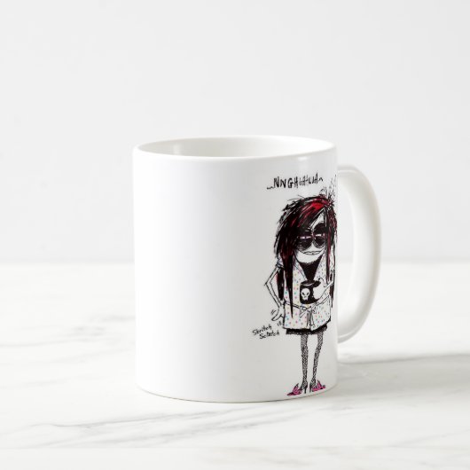 KAFFEE PLEEEASE KAFFEETASSE (VorderseiteRechts)