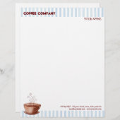 Kaffee-Pokal Briefkopf (Vorne/Hinten)