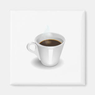 Kaffee-Pokal Magnet