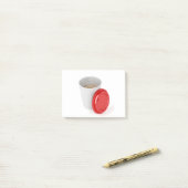 Kaffee Post-it Klebezettel (Auf Schreibtisch)